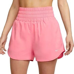 NWT Nike size Small High Waist Training Shorts Coral Pink Shorts Brief Lined
